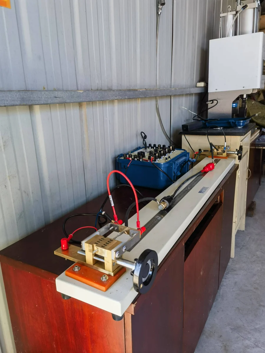 Production and testing scene